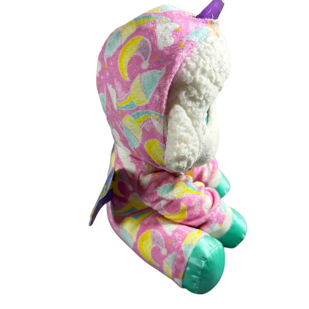 FurReal Friends Luvimals Lamb Unicorn Pajamas Plush Sheep F3262 Pink Rainbow